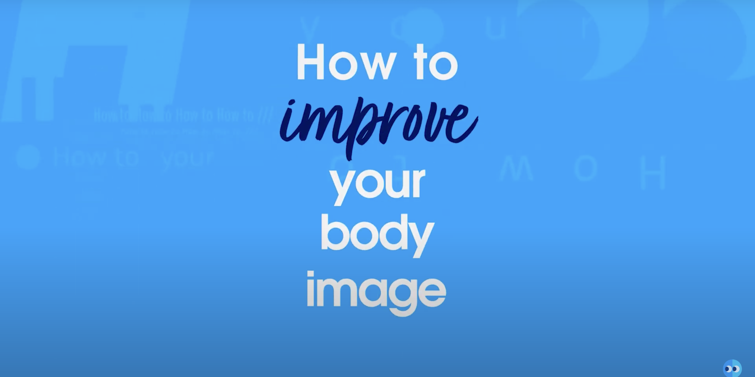 How to improve your body image