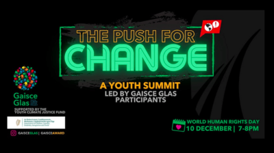 Join the Gaisce Glas Summit to build a better future
