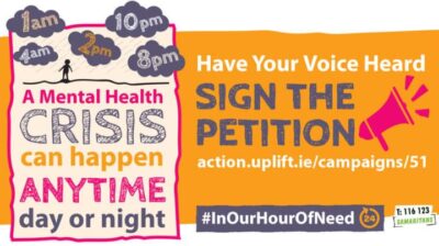 Sign the #InOurHourOfNeed petition for 24/7 crisis mental health support