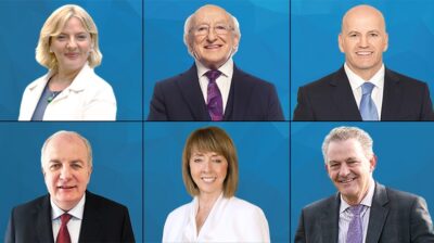Who is running for President of Ireland?