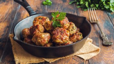 How to make spicy meatballs