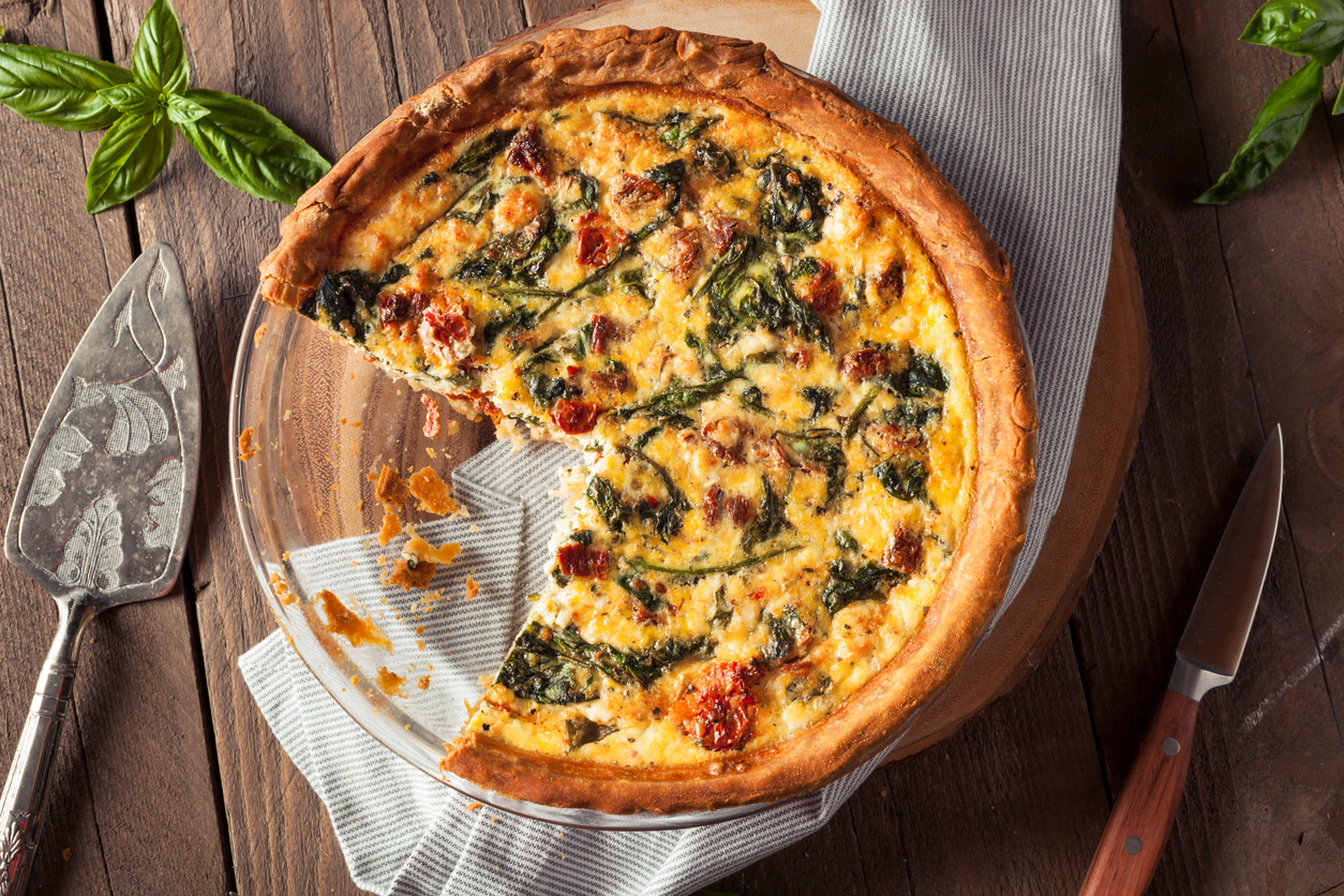 How to make vegetable quiche - spunout