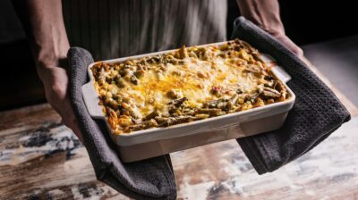 How to make vegetable pasta bake