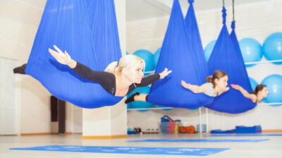 Aerial yoga – a new and different way to practice yoga