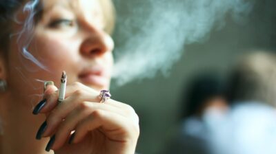 What effect does nicotine have on your brain?