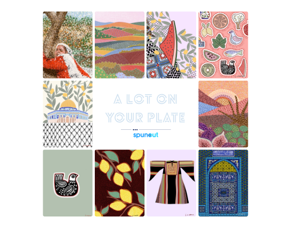 a lot on your plate homepage