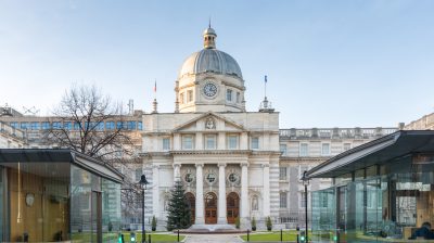 Dail Eireann, the lower house of the Irish government, where Budget 2026 was announced.
