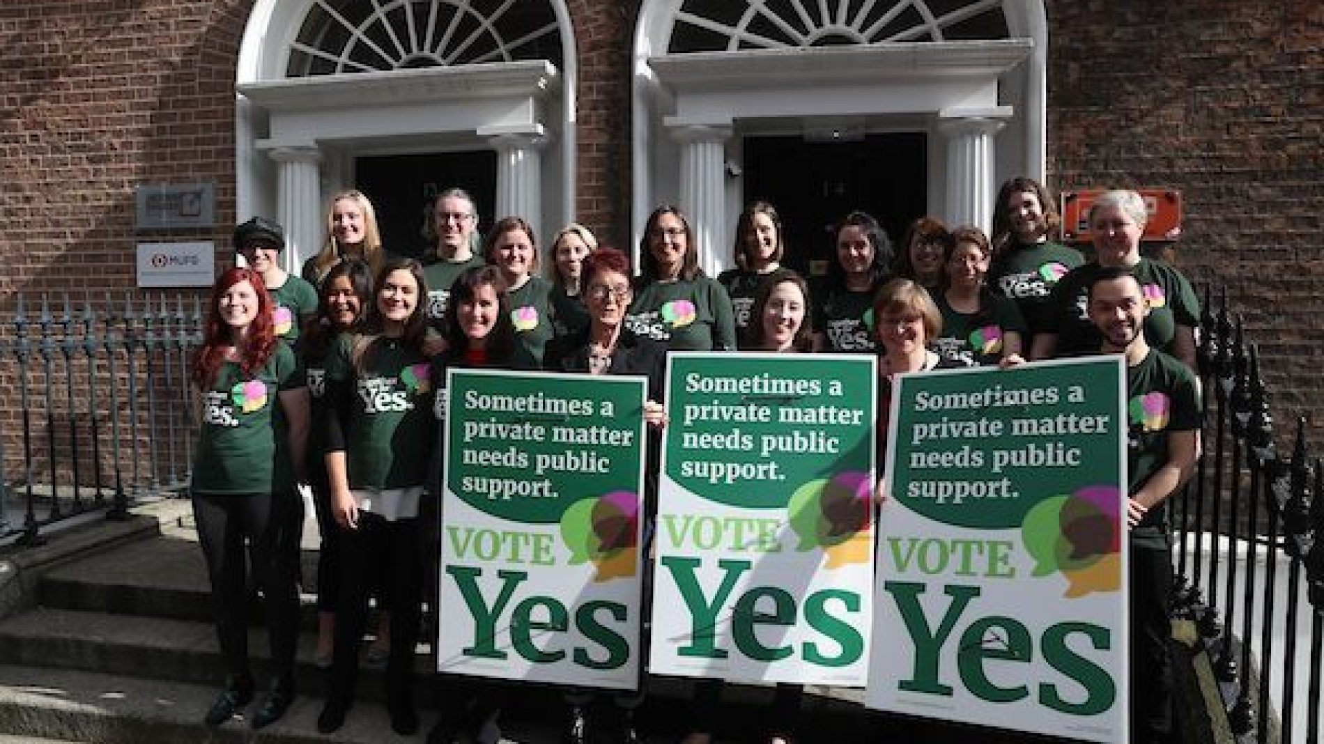 Together for Yes poster launch