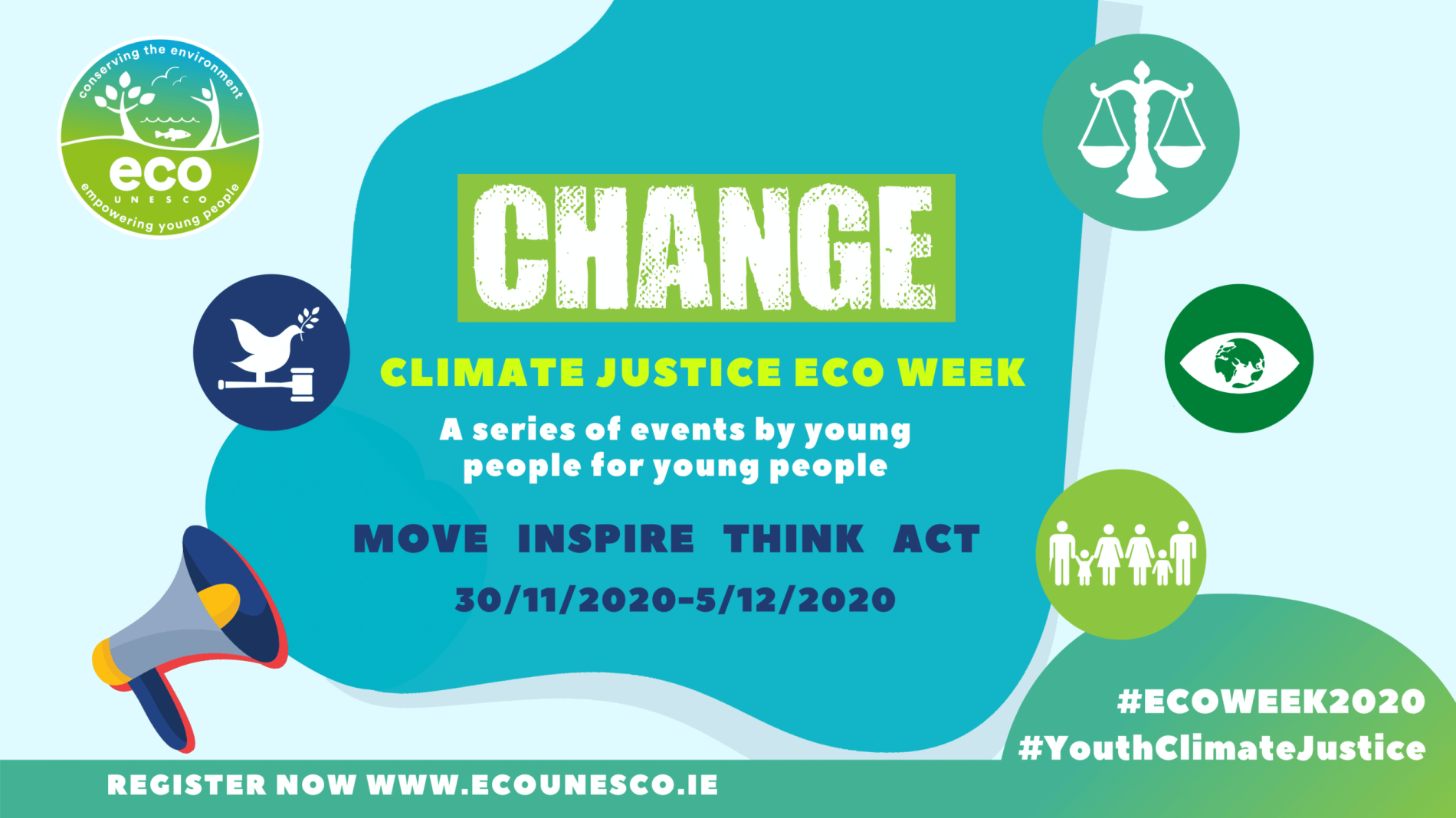ECO-UNESCO Eco Week poster