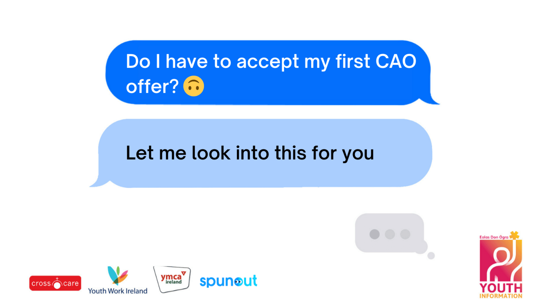 Question about the first CAO offer and an answer of him going to take a look at it