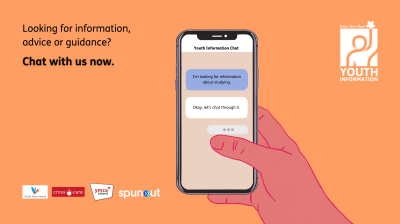 Are you looking for information, advice or guidance? Chat with us now. - spunout