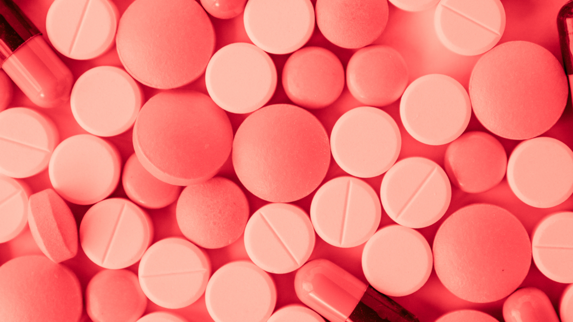 Some pink ecstasy pills