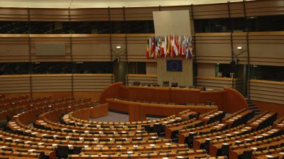 The European Parliament's hemicycle