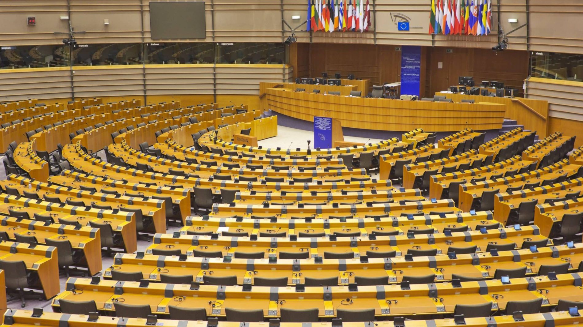 hemicycle in the european parliament