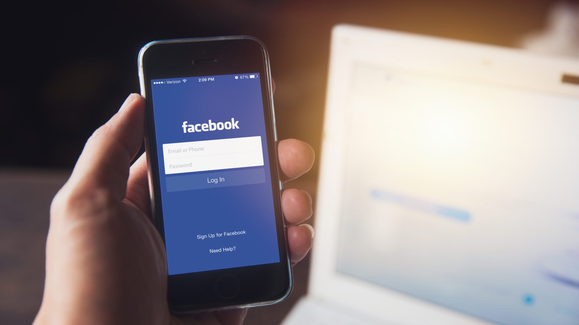 People Using Facebook