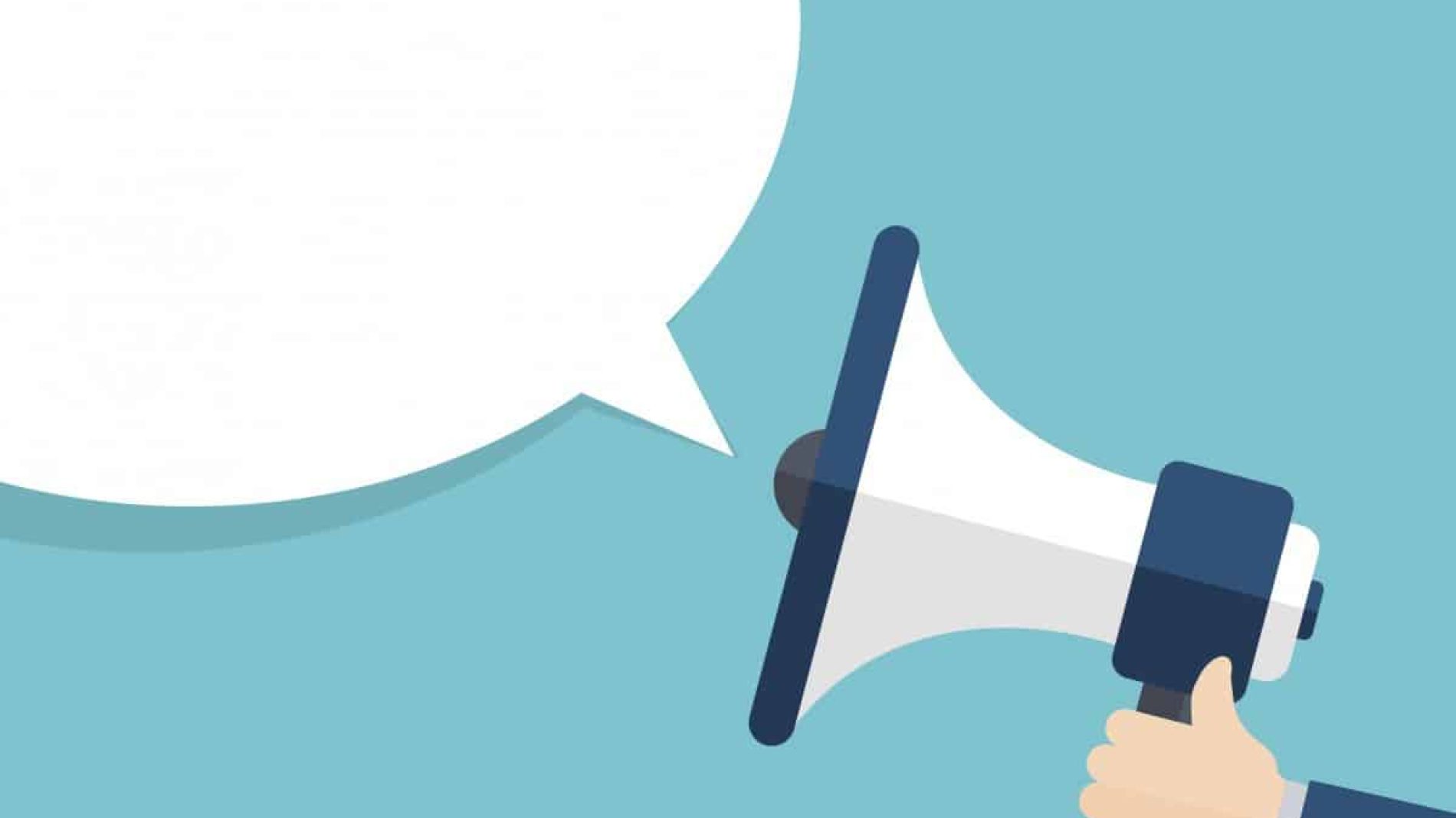 A megaphone