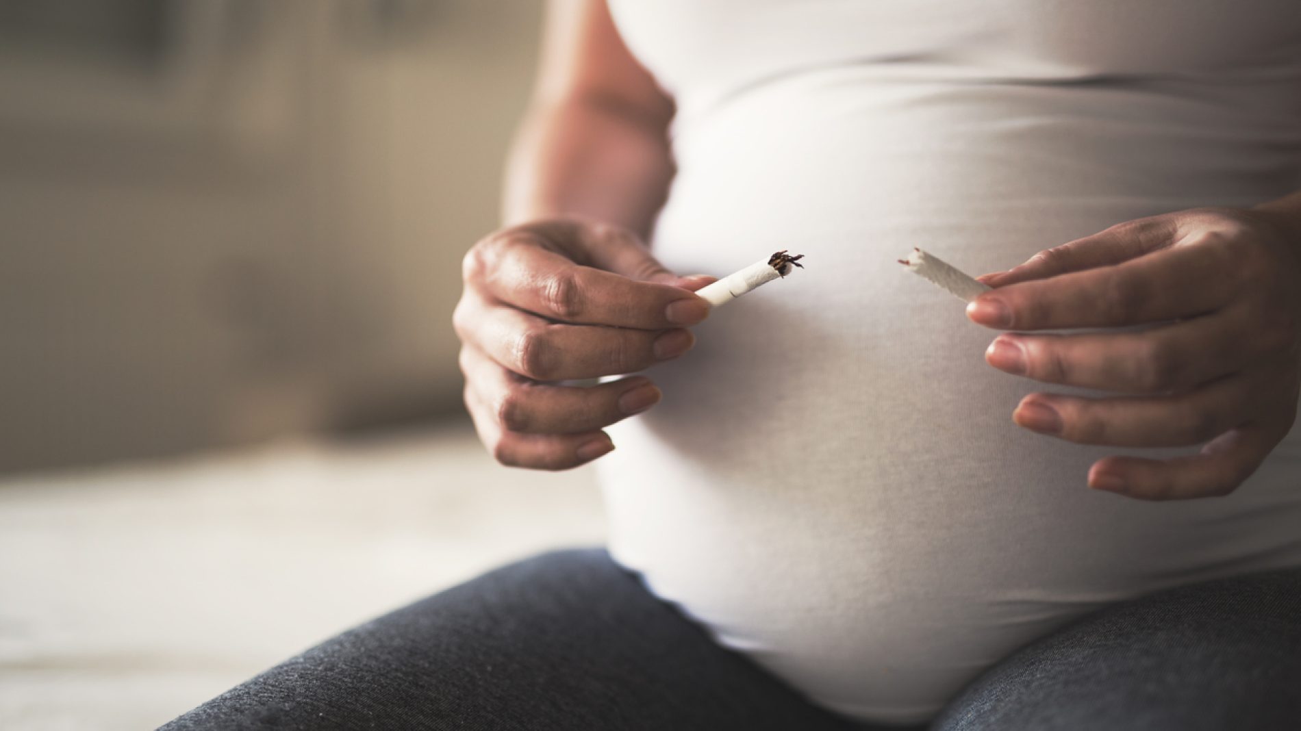 Smoking is a bad habit prohibited during pregnancy