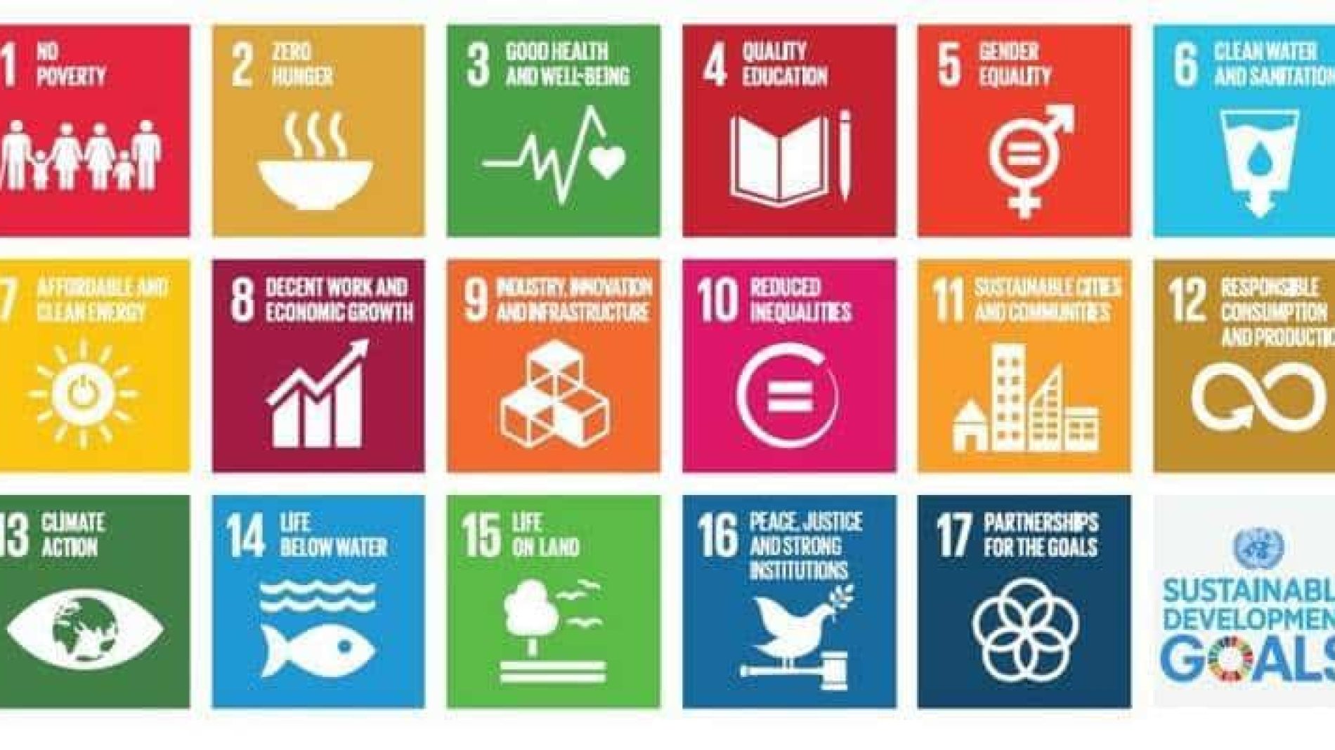 chart of sustainable development goals