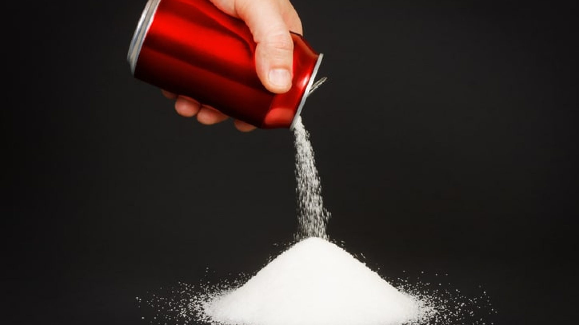 can pouring out sugar
