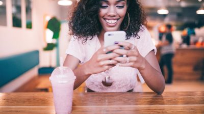 women-message-girl-smile-smoothie-phone-smart-phone-happy-milkshake-typing_t20_e8lorb
